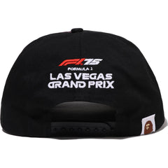 BAPE X F1LV CAMO APE HEAD CAP MENS