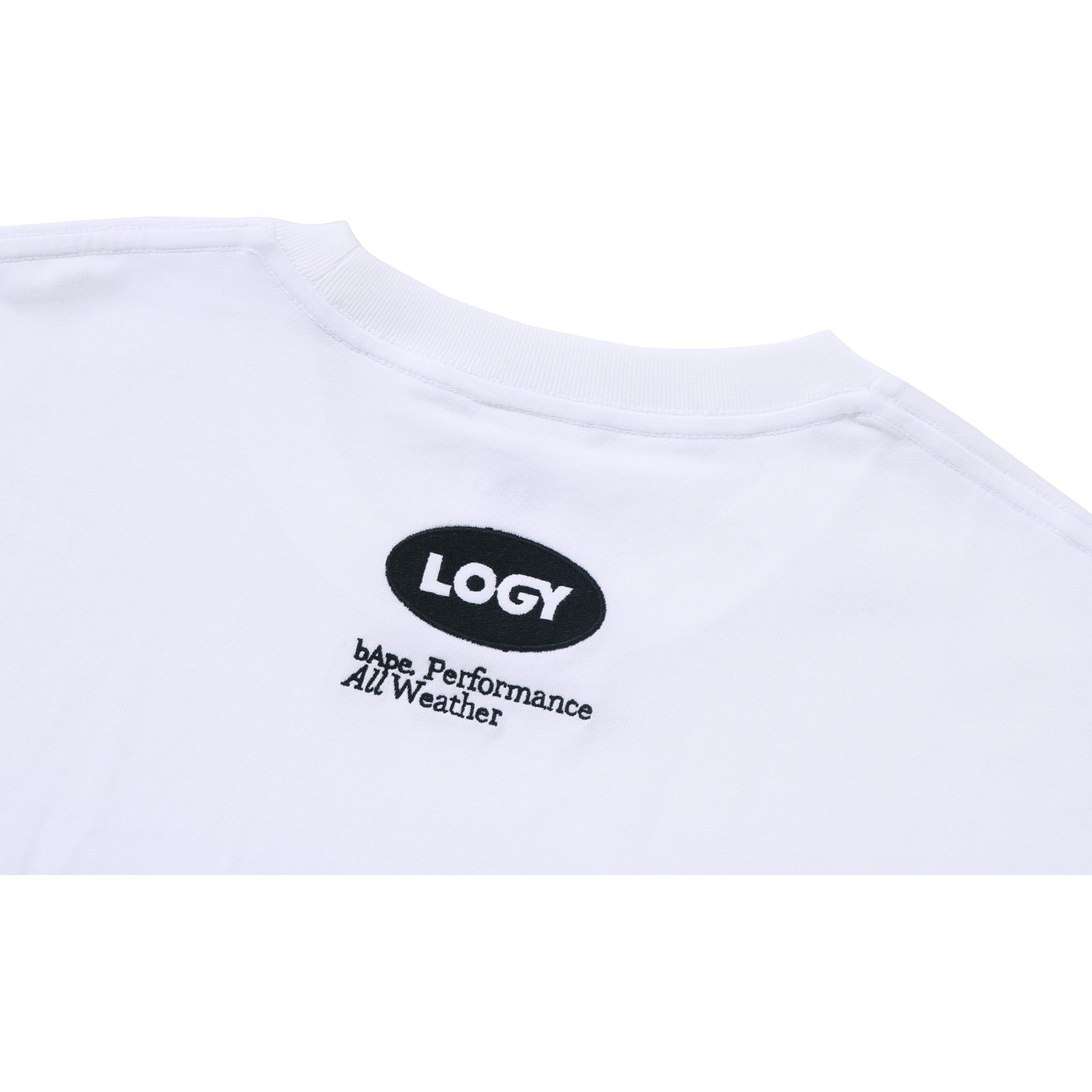 BAPE BY KAZUKI KURAISHI MULTI LOGO RELAXED FIT TEE MENS