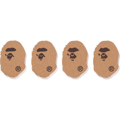 APE HEAD CORK COASTER