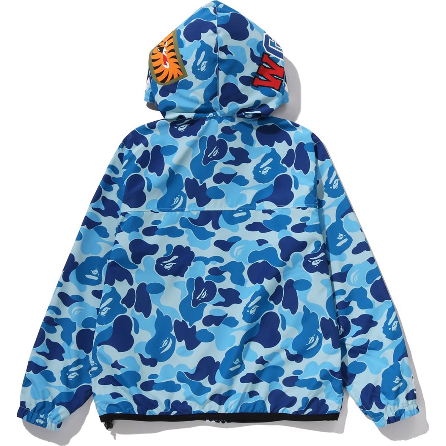 ABC CAMO SHARK HOODIE JACKET LADIES