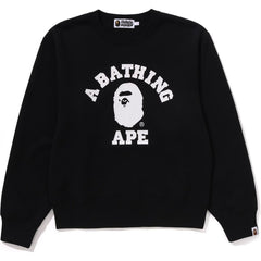 COLLEGE CREWNECK SWEATSHIRT LADIES